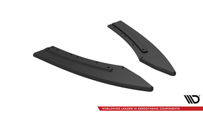 Street Pro Diffusor Flaps passend für Audi S5 / A5 S-Line Coupe / Cabriolet 8T schwarz matt