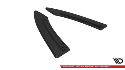 Street Pro Diffusor Flaps passend für Audi S5 / A5 S-Line Coupe / Cabriolet 8T schwarz matt
