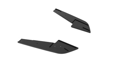 Street Pro Diffusor Flaps passend für Audi S5 Coupe F5 schwarz matt