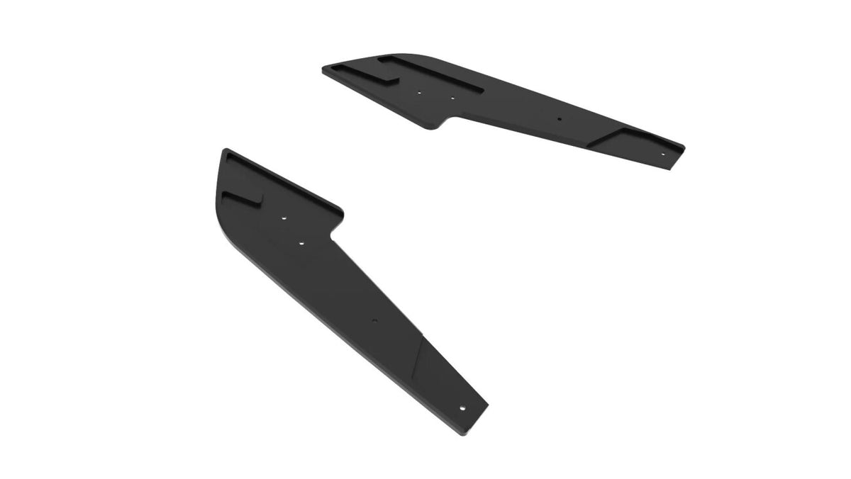 Street Pro Diffusor Flaps passend für Audi S5 Coupe F5 schwarz matt
