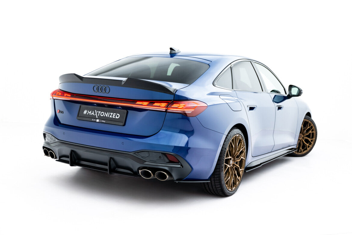 Street Pro Diffusor Flaps passend für Audi S5 Limousine / Avant B10 schwarz matt