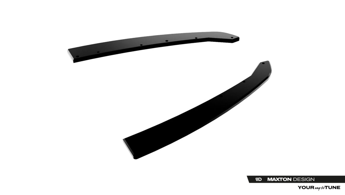 Street Pro Diffusor Flaps passend für Audi S5 Limousine / Avant B10 schwarz matt
