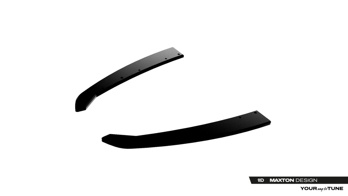 Street Pro Diffusor Flaps passend für Audi S5 Limousine / Avant B10 schwarz matt