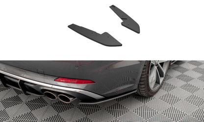 Street Pro Diffusor Flaps passend für Audi S5 Sportback F5 schwarz matt