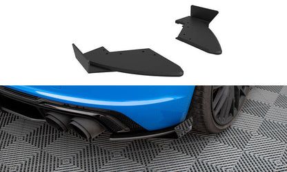 Street Pro Diffusor Flaps passend für Audi TT S 8S FL schwarz matt + Hochglanz Flaps