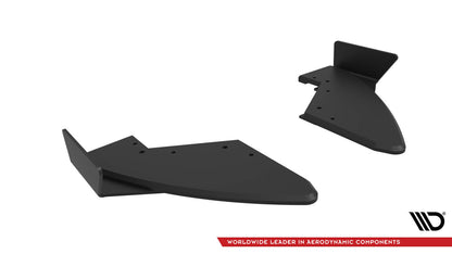Street Pro Diffusor Flaps passend für Audi TT S 8S FL schwarz matt + Hochglanz Flaps