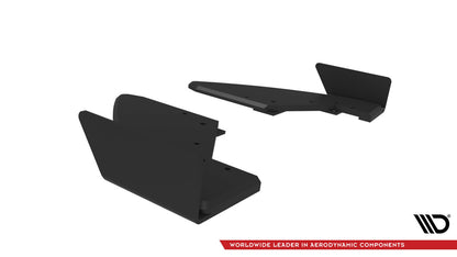 Street Pro Diffusor Flaps passend für Audi TT S 8S FL schwarz matt + Hochglanz Flaps