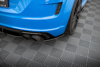 Street Pro Diffusor Flaps passend für Audi TT S 8S FL schwarz matt