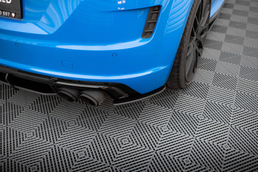 Street Pro Diffusor Flaps passend für Audi TT S 8S FL schwarz matt