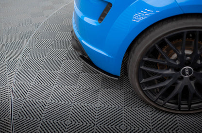 Street Pro Diffusor Flaps passend für Audi TT S 8S FL schwarz matt