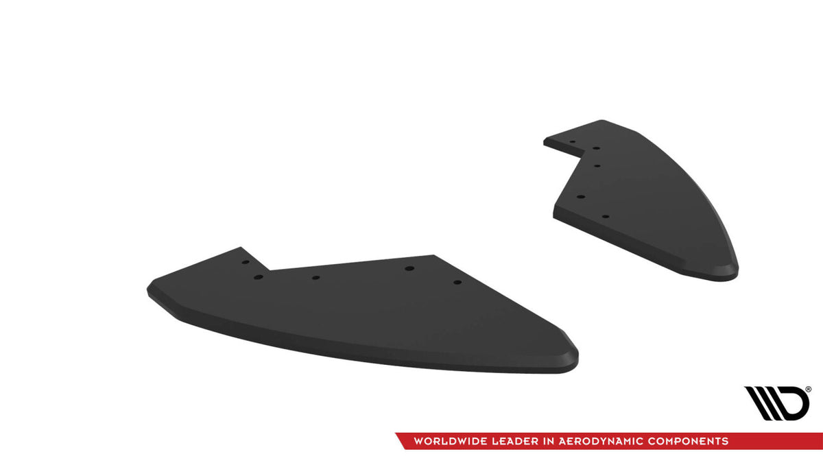Street Pro Diffusor Flaps passend für Audi TT S 8S FL schwarz matt