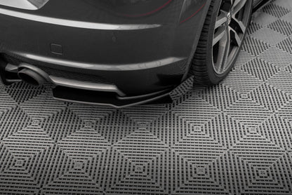 Street Pro Diffusor Flaps passend für Audi TT S-Line 8S schwarz matt + Hochglanz Flaps
