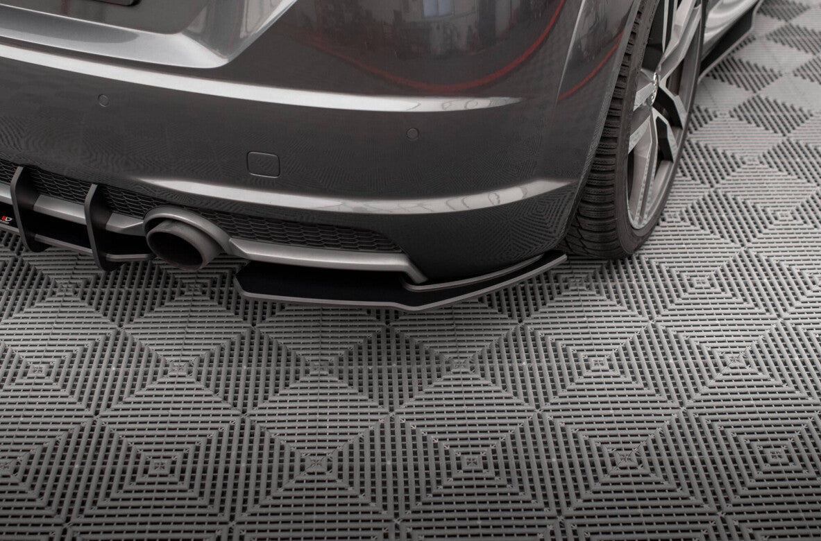 Street Pro Diffusor Flaps passend für Audi TT S-Line 8S schwarz matt
