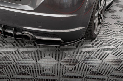 Street Pro Diffusor Flaps passend für Audi TT S-Line 8S schwarz matt
