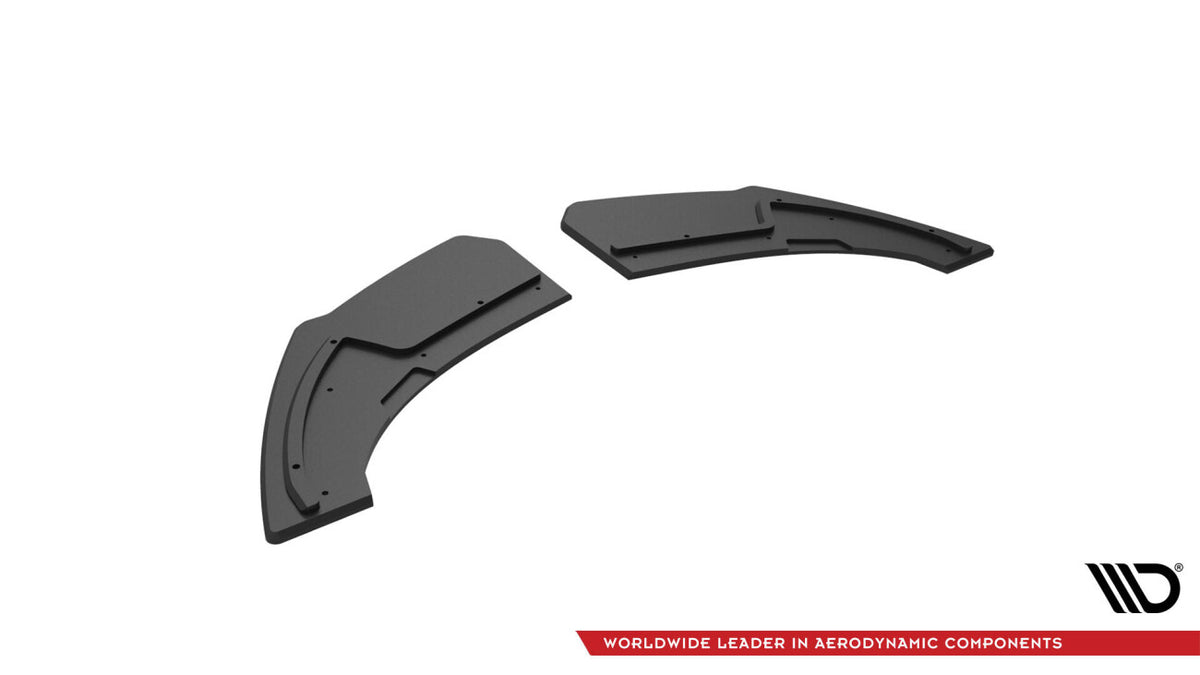 Street Pro Diffusor Flaps passend für Audi TT S-Line 8S schwarz matt