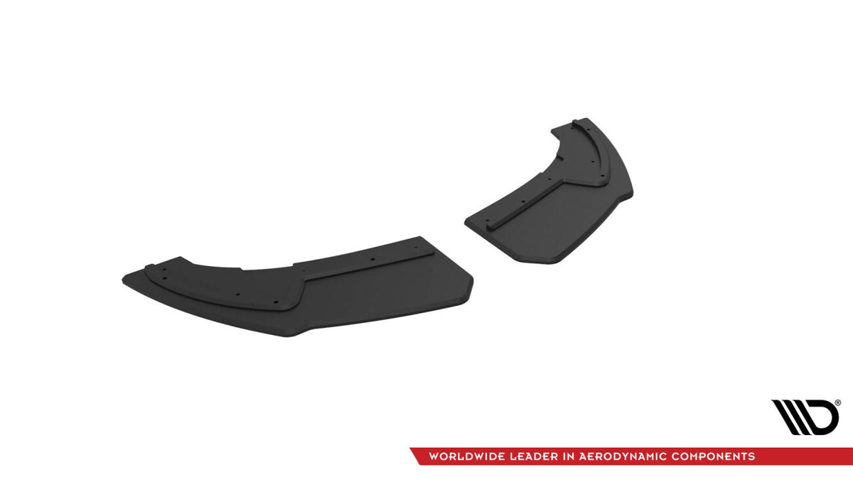 Street Pro Diffusor Flaps passend für Audi TT S-Line 8S schwarz matt
