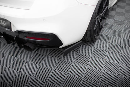 Street Pro Diffusor Flaps passend für BMW 1er F20/F21 M-Power FL schwarz matt