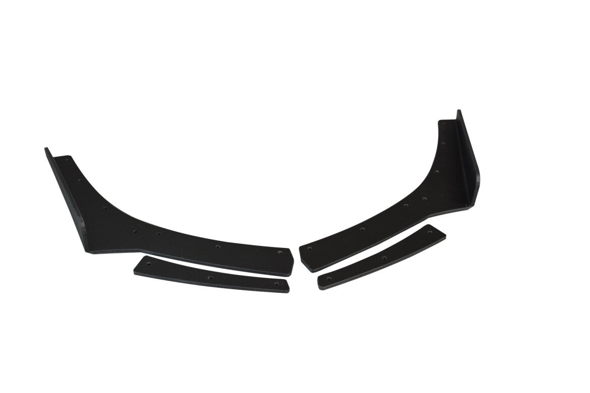 Street Pro Diffusor Flaps passend für BMW 1er F20/F21 M-Power FL schwarz matt