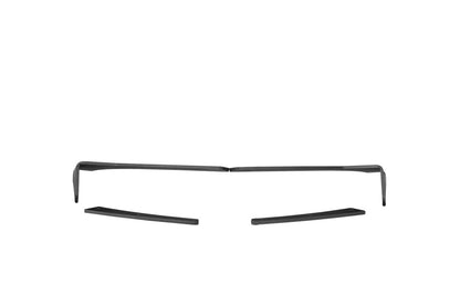 Street Pro Diffusor Flaps passend für BMW 1er F20/F21 M-Power FL schwarz matt