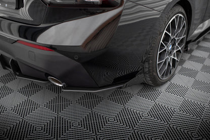 Street Pro Diffusor Flaps passend für BMW 2 Coupe G42 schwarz matt + Hochglanz Flaps