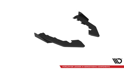 Street Pro Diffusor Flaps passend für BMW 2 Coupe G42 schwarz matt + Hochglanz Flaps