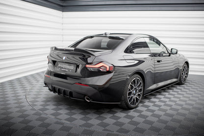 Street Pro Diffusor Flaps passend für BMW 2 Coupe G42 schwarz matt