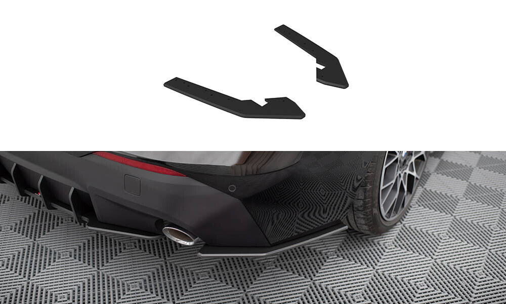 Street Pro Diffusor Flaps passend für BMW 2 Coupe G42 schwarz matt