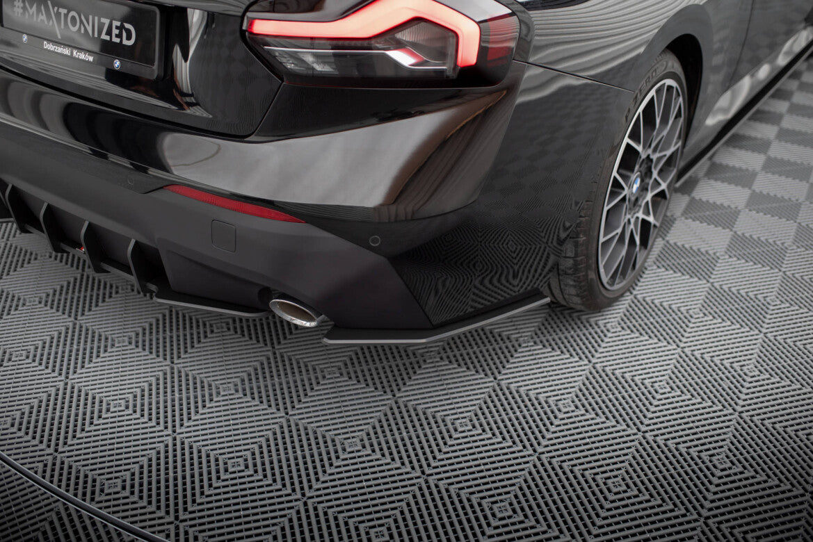 Street Pro Diffusor Flaps passend für BMW 2 Coupe G42 schwarz matt