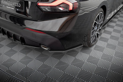 Street Pro Diffusor Flaps passend für BMW 2 Coupe G42 schwarz matt