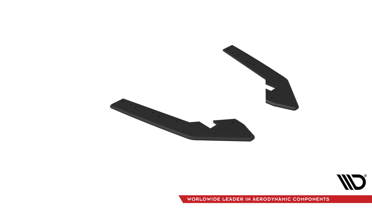 Street Pro Diffusor Flaps passend für BMW 2 Coupe G42 schwarz matt