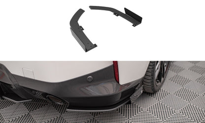 Street Pro Diffusor Flaps passend für BMW 2 Coupe M-Paket G42 schwarz matt + Hochglanz Flaps