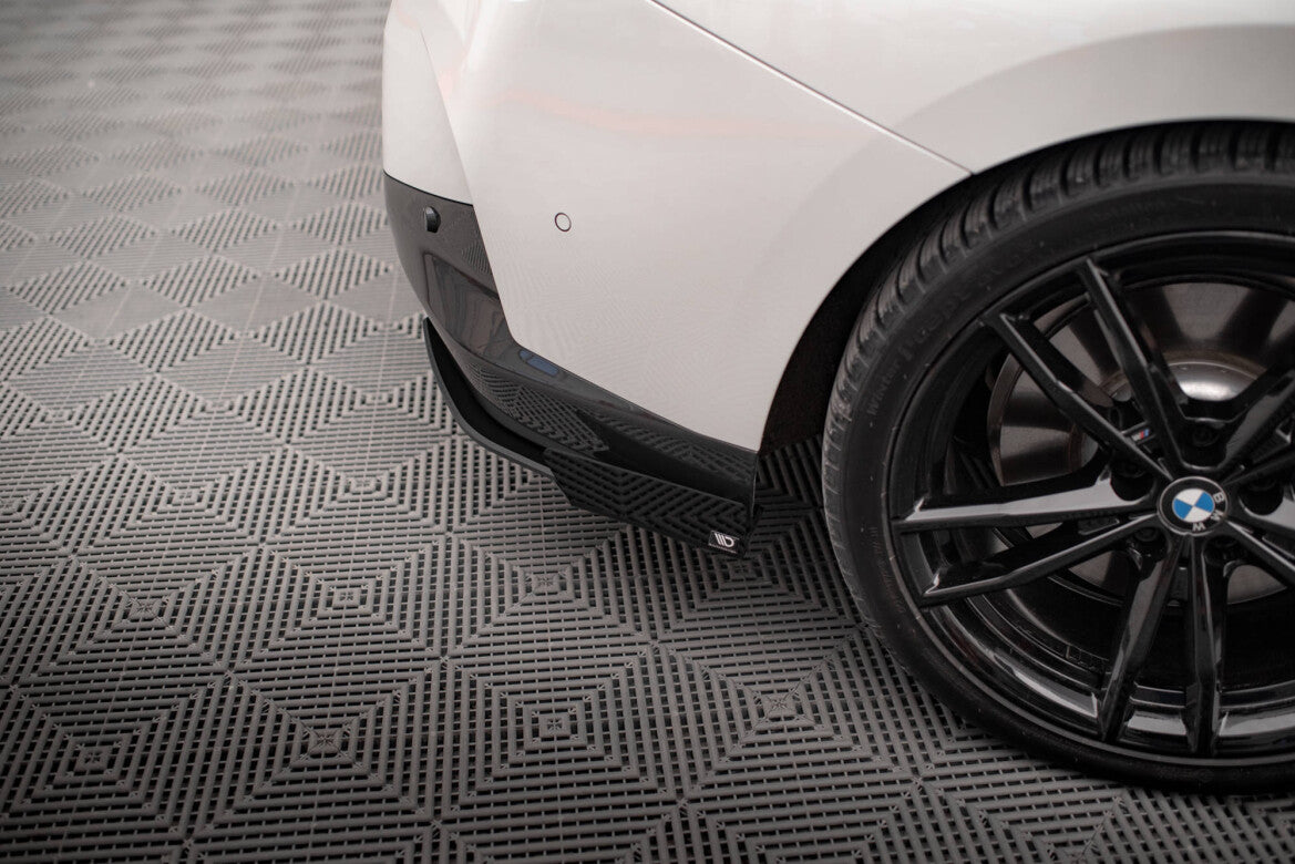 Street Pro Diffusor Flaps passend für BMW 2 Coupe M-Paket G42 schwarz matt + Hochglanz Flaps