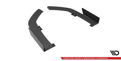 Street Pro Diffusor Flaps passend für BMW 2 Coupe M-Paket G42 schwarz matt + Hochglanz Flaps