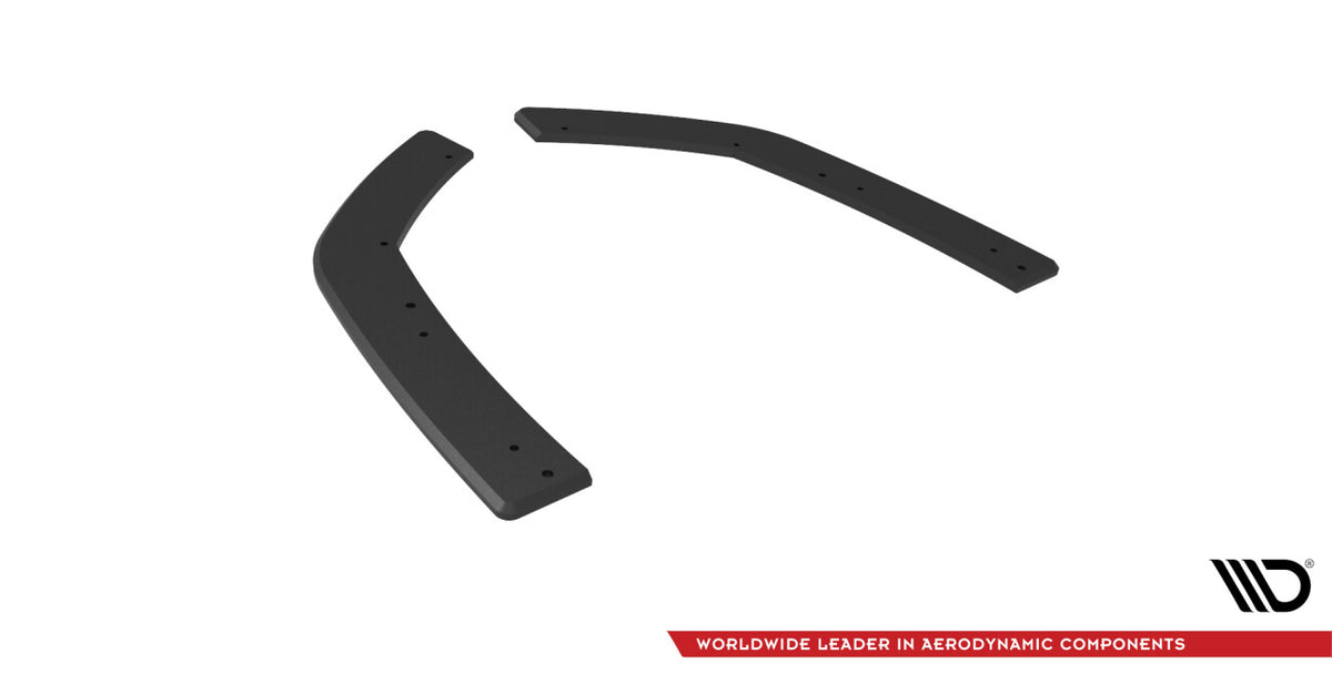 Street Pro Diffusor Flaps passend für BMW 2 Coupe M-Paket G42 schwarz matt
