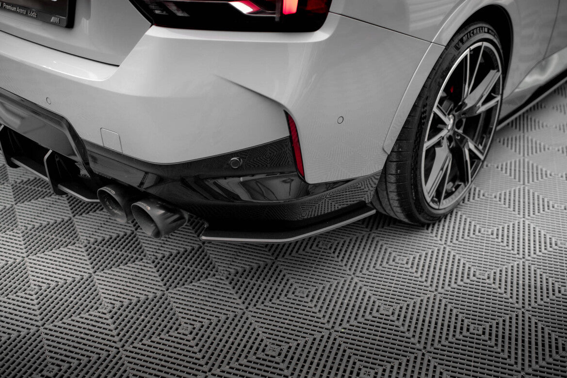 Street Pro Diffusor Flaps passend für BMW 2 Coupe M240i G42 schwarz matt