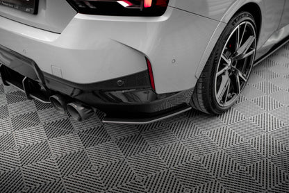 Street Pro Diffusor Flaps passend für BMW 2 Coupe M240i G42 schwarz matt