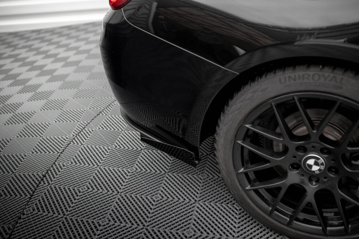 Street Pro Diffusor Flaps passend für BMW 4er Gran Coupe F36 schwarz matt + Hochglanz Flaps
