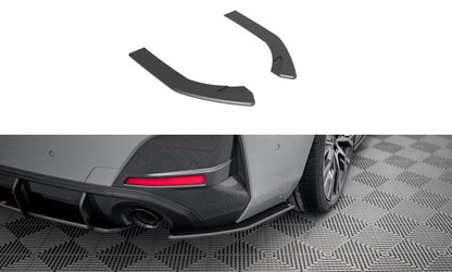 Street Pro Diffusor Flaps passend für BMW 4er Gran Coupe M-Paket G26 schwarz matt