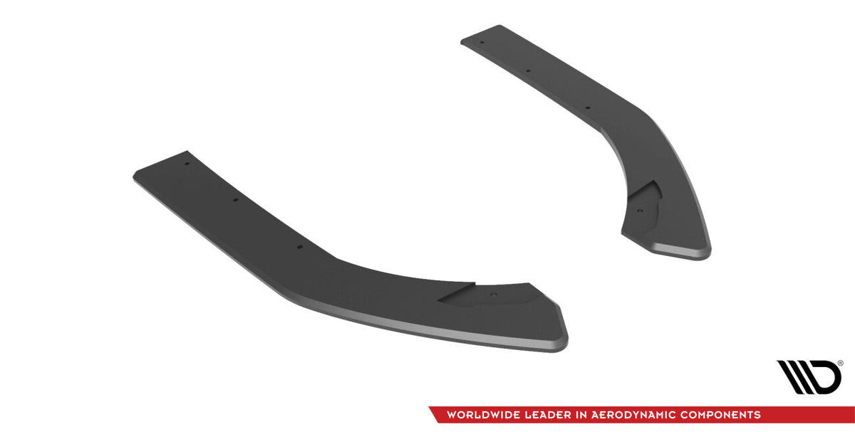 Street Pro Diffusor Flaps passend für BMW 4er Gran Coupe M-Paket G26 schwarz matt