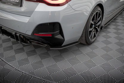 Street Pro Diffusor Flaps passend für BMW 4er Gran Coupe M440i G26 schwarz matt