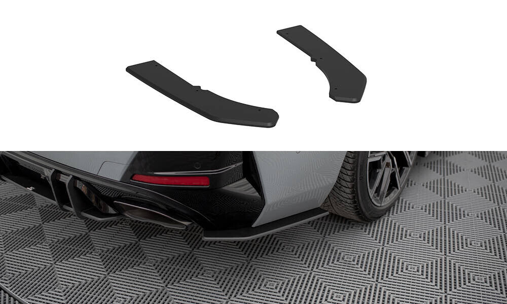 Street Pro Diffusor Flaps passend für BMW 4er Gran Coupe M440i G26 schwarz matt