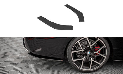 Street Pro Diffusor Flaps passend für BMW 4er M-Paket G22 / G23 / G22 FL / G23 FL schwarz matt