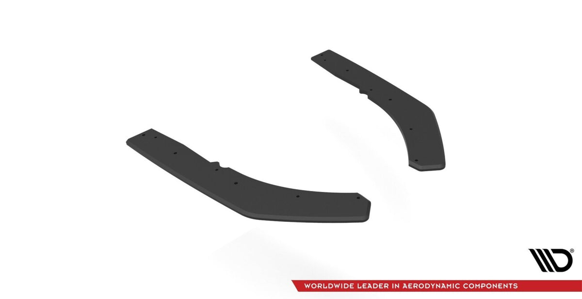 Street Pro Diffusor Flaps passend für BMW 4er M-Paket G22 / G23 / G22 FL / G23 FL schwarz matt