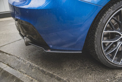 Street Pro Diffusor Flaps passend für BMW M135i F20 schwarz matt