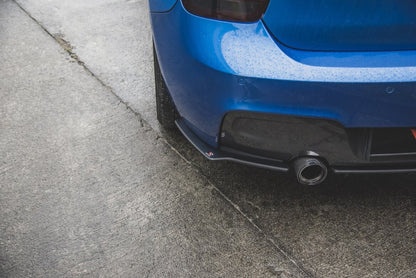 Street Pro Diffusor Flaps passend für BMW M135i F20 schwarz matt