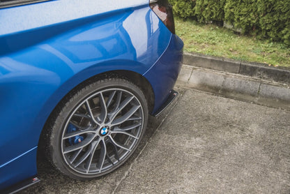 Street Pro Diffusor Flaps passend für BMW M135i F20 schwarz matt