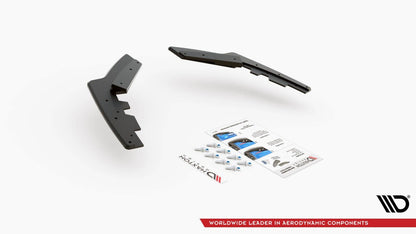 Street Pro Diffusor Flaps passend für BMW M135i F20 schwarz matt