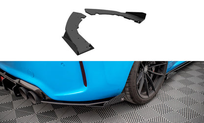 Street Pro Diffusor Flaps passend für BMW M2 F87 schwarz matt + Hochglanz Flaps