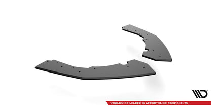 Street Pro Diffusor Flaps passend für BMW M2 F87 schwarz matt