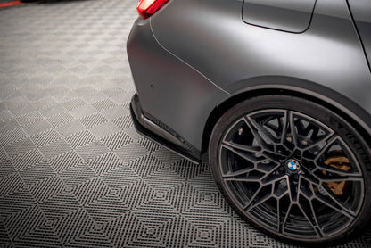 Street Pro Diffusor Flaps passend für BMW M3 Limousine / Touring G80 / G81 schwarz matt
